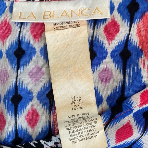 La Blanca Sandbar Cover-Up Tunic - Small Beach Swim Dress S - Picture 4 of 8